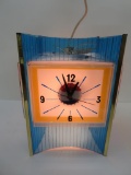 Excellent Pepsi rotating light and clock, 16' tall and 12