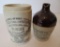 Detrick Distilling Co Motto miniature jug, two tone, 4 1/2