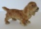 Cast iron Spaniel door stop, 4 1/2