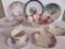Assorted vintage china bowls, plates and cup and saucer