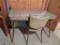 Retro MCM formica table and chair