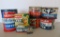 NATCO National Tea Company coffee tins and tea box