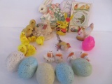 Vintage and decorative Easter items