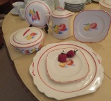 Harker Bakerite Apple and Pear dinnerware