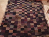 Taylors Quilt, mixed materials, 70
