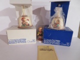 Goebel limited edition bells and Schmid Christmas ornament