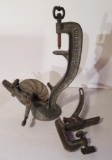 Vintage Kitchen items, Enterprise Cherry pitter and Squirrel Nut Cracker