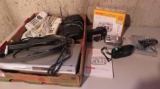 Electronics lot, cameras, telephones, AM/FM radio and DVD player