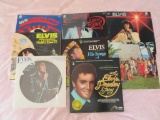 8 Elvis Presley vintage album lot