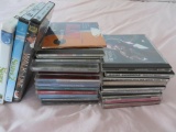 21 music CDs and three movie DVD