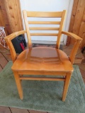 Buckstaff Co chair, Oshkosh Wis, arm chair