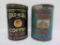 Two vintage coffee tins, Gold Medal and Maxwell House, 6