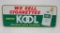 Metal Kool Cigarette sign, KSP-65-2, 30