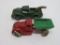 Cast iron dump truck and wrecker truck, 4