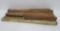 Seven vintage wooden softball bats, Homerun and Louisville