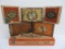 Vintage cigar boxes, 6 boxes