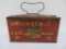 Union Leader Cut Plug tobacco tin, lunch pail shape, 7 1/2