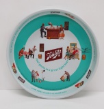 Schlitz beeer tray, 13