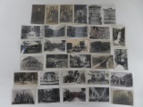 30 Real Photo postcards