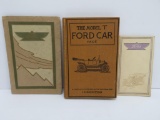 Three Antique automobile books, Ford