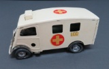 Tri-Ang Minic Toy ambulance, 4 3/4