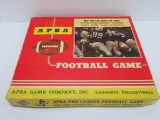 APBA Football board game, appears complete with cards, c 1972