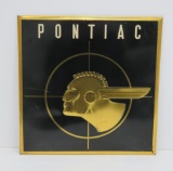 Pontiac advertising sign, 15 1/2