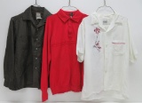 Three retro mens shirts, medium