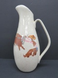 Red Wing round up pattern pitcher, 11 1/2