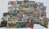 About 424 Postcards 1908- 1950's