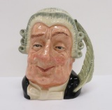 Royal Doulton Character Jug, The Lawyer, D6498, 7