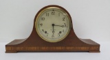Seth Thomas mantle clock, hump back design, Lynton 1W