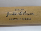 Jackie Robinson Louisville Slugger wooden bat, 125S Hillerich & Bradsby, JRS 4