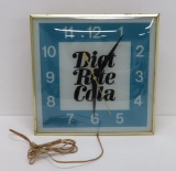 Light Up Diet Rite Cola clock, 15