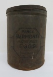 Fairmont Frozen Egg metal canister, 13