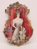 La Reine Corsets cardboard sign, 19: