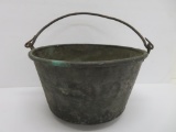 Early copper bucket, possible fire bucket