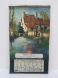 Vintage McCormick Deering Sales and Service Calendar 1938