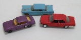 Three Dinky and Schuco cars, 4