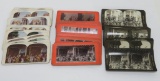 Three sets of Life of Christ stereo views, about 73 pieces