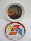 Two Schlitz trays, 13