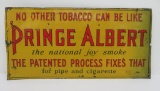 Metal Prince Albert advertising sign, 23 1/2