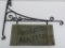 Ornate Cast Iron Bracket and Wooden Sign for Decorative Brackets, 30