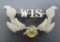 Wisconsin Military Hat Emblem, 3