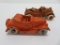 Hubley and Kilgore Convertible Cast Iron Cars, 3