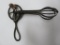 Unusual Vintage side handle egg beater, c. 1900