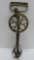 Brass Dover Egg Beater, pat 1891, about 11