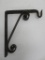 Early cast iron hook, 11 1/2