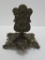 Bradley and Hubbard Cast Bronze Match Box Holder, #2071, c. 1800's, 5