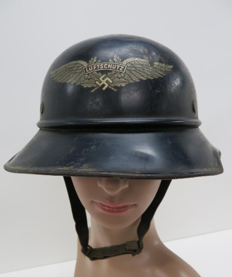 WWII German Luftschutz Gladiator Style Helmet